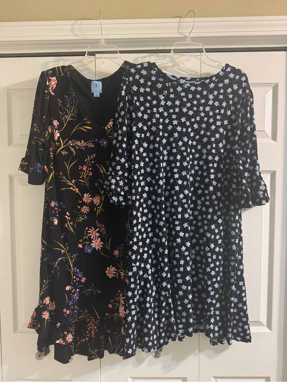 Bundle of 2 CeCe floral dresses size 1X